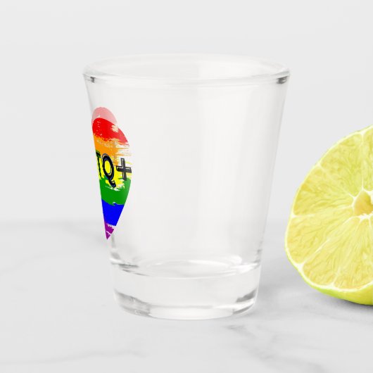 LGBTQ + SHOT GLAS (Rechts)