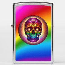 LGBTQ Skull Zippo aansteker