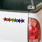 LGBTQ Star PRide Equality Bumpersticker (Op Truck)