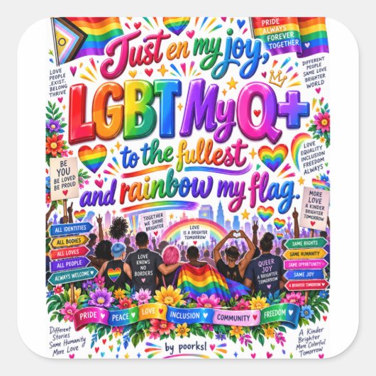 LGBTQ+ sticker (Voorkant)