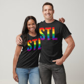 LGBTQ STL Gay Pride St Louis MO T-shirt (Unisex)