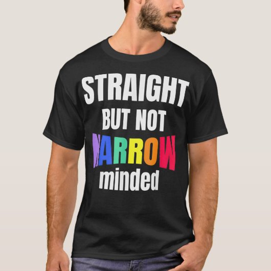 LGBTQ-support rechtstreeks, maar niet alleen voor  T-shirt (Voorkant)