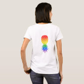 LGBTQ Swinger Pride (Zwart) T-shirt (Achterkant volledig)