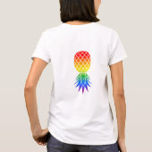 LGBTQ Swinger Pride (Zwart) T-shirt (Achterkant)