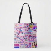 LGBTQ-Tas Tote Bag (Voorkant)