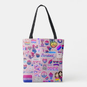 LGBTQ-Tas Tote Bag (Achterkant)