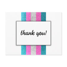 LGBTQ Trans Chic Modern Wit Bruiloft Glitter