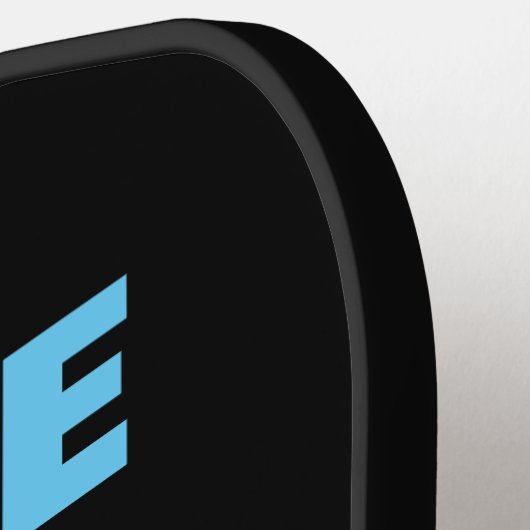 LGBTQ Transgender Pride  Herhaalde tekst Pickleball Paddle (Links Detail)