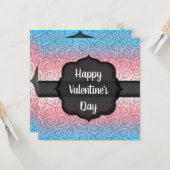  LGBTQ Transgender Valentijnsdag Kaart (Voorkant / Achterkant in situ)