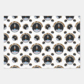 LGBTQ transgender vlag, vliegen hoog, liefde onbeg Inpakpapier Vel (Voorkant 2)