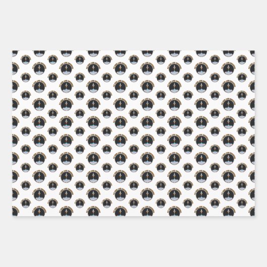 LGBTQ transgender vlag, vliegen hoog, liefde onbeg Inpakpapier Vel (Voorkant)