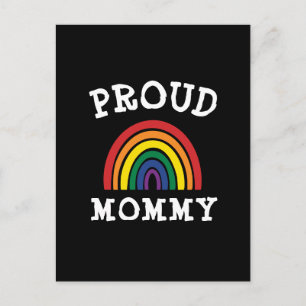 LGBTQ Trommel mammie Gay Pride Rainbow Moederdag Briefkaart