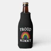 LGBTQ Trommel mammie Gay Pride Rainbow Moederdag Flesjeskoeler (Fles Voorkant)