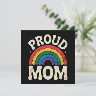 LGBTQ Trots Moeder Gay Pride Regenboog Moederdag Kaart