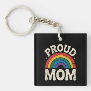 LGBTQ Trots Moeder Gay Pride Regenboog Moederdag Sleutelhanger