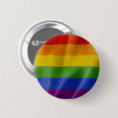 lgbtq trots ronde button 5,7 cm (Voorkant /achterkant)