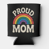 LGBTQ Trotse Moeder Gay Pride Rainbow Moederdag Blikjeskoeler (Voorkant)