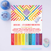 LGBTQ+ trouworganisator flyer (Enkel)