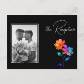 🌈 LGBTQ Trouwreceptie & foto Bloemen & Trots Informatiekaartje (Voorkant)