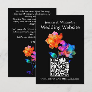 🌈 LGBTQ Trouwwebsite Adres Petals & Pride Informatiekaartje