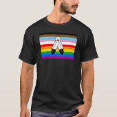 LGBTQ+ Two-Spirit Progress Pride Flag T-shirt (Voorkant)
