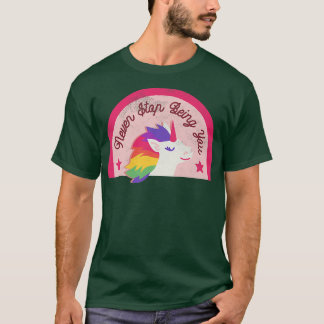 LGBTQ+ Unicorn houdt nooit op met jou te zijn (Hal T-shirt