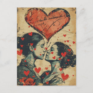 LGBTQ-Valentijnsdag Briefkaart