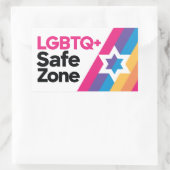 LGBTQ+ Veilige Zone Sticker (Tas)