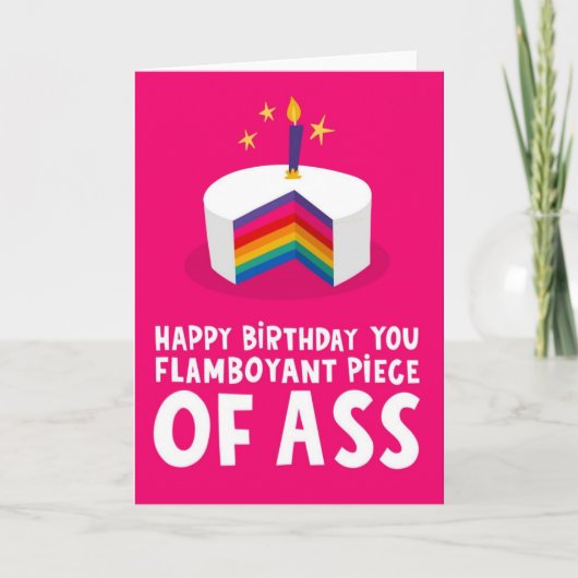 LGBTQ Verjaardag Kaart (Voorkant)