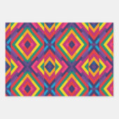 LGBTQ vlag kleuren patroon 1 Inpakpapier Vel (Voorkant 3)