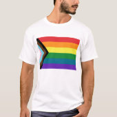LGBTQ-vlag T-Shirt (Voorkant)