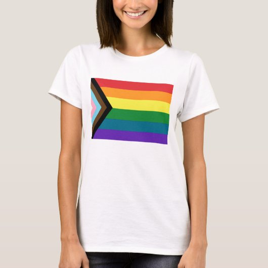 LGBTQ-vlag T-Shirt (Voorkant)