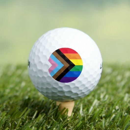 Lgbtq: vlag van homoseksuele pride, inclusief bred golfballen (Insitu Shirt)