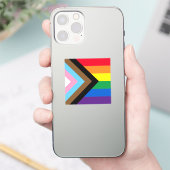 Lgbtq: vlag van homoseksuele pride, inclusief bred sticker (Telefoon)