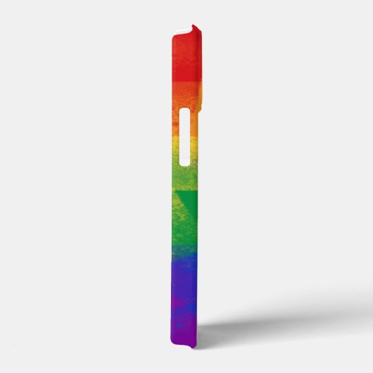 LGBTQ-vlagkleuren Case-Mate iPhone Case (Achterkant / Rechts)