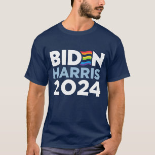 LGBTQ voor Biden Harris 2024 T-shirt