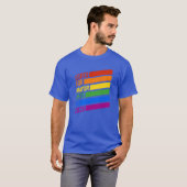 LGBTQ voor burgemeester Pete 2020 T-shirt (Voorkant volledig)