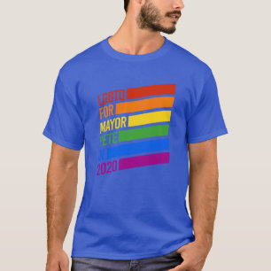 LGBTQ voor burgemeester Pete 2020 T-shirt