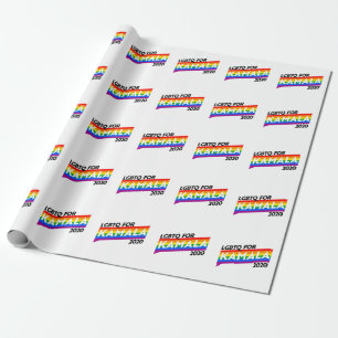 LGBTQ voor KAMALA 2020 Cadeaupapier