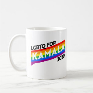 LGBTQ voor KAMALA 2020 Koffiemok