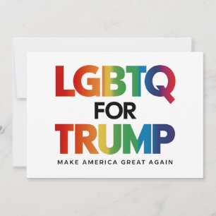 LGBTQ VOOR TRUMP GAY LESBISCH VOOR TRUMP 2024 KAART