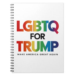 LGBTQ VOOR TRUMP HOMOSEKSUEEL LESBIEN VOOR TRUMP 2 NOTITIEBOEK
