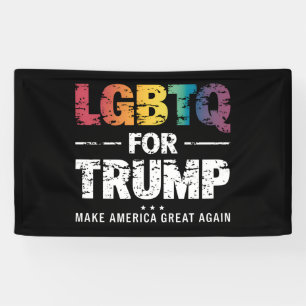 LGBTQ VOOR TRUMP HOMOSEKSUEEL LESBIEN VOOR TRUMP 2 SPANDOEK