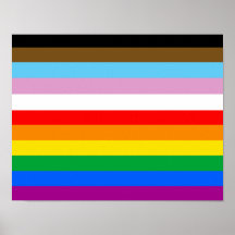 LGBTQ+ Voortgangsvlag Stripes