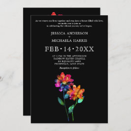 🌈 LGBTQ Vow Bloom Petals & Pride  Kaart