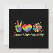 LGBTQ - Vrede, Liefde, Gelijkheid (Voorkant)