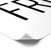 lgbtq - vriendelijke pride vlag symbool liefde voo poster (Hoek)