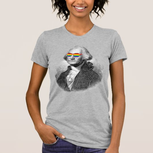 LGBTQ WASHINGTON T-SHIRT (Voorkant)