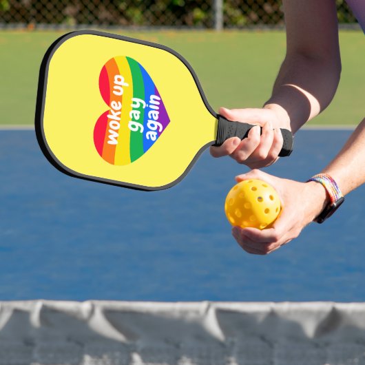 LGBTQ werd weer homo Pickleball Paddle (Insitu)