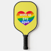LGBTQ werd weer homo Pickleball Paddle (Voorkant)